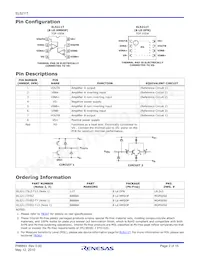 EL5211TIYEZ-T13 Datasheet Pagina 2