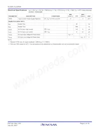 EL5293CSZ-T7 Datasheet Page 3