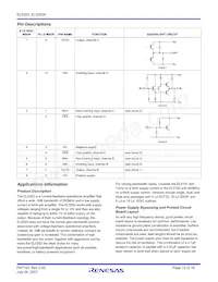 EL5293CSZ-T7 Datasheet Page 12
