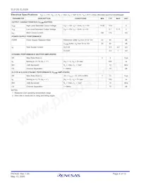 EL5329IRZ-T7 Datasheet Page 4