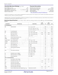 EL5371IUZ-T7 Datasheet Pagina 3