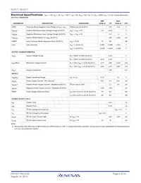 EL5371IUZ-T7 Datasheet Page 4