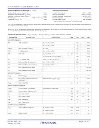 EL5451ISZ-T13 Datasheet Pagina 3