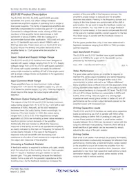 EL5455ISZ-T13 Datasheet Page 9