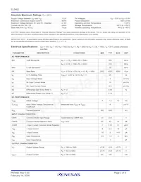 EL5462IS-T7 Datasheet Page 2