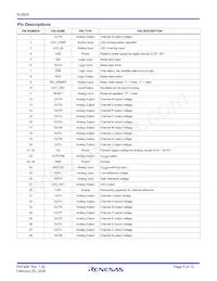 EL5625ILZ-T13 Datasheet Page 5