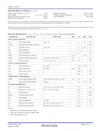 EL5811IREZ-T7 Datasheet Page 3