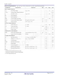 EL5811IREZ-T7 Datasheet Page 4