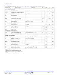 EL5811IREZ-T7 Datasheet Page 5