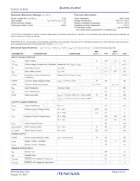 EL8102IWZ-T7A Datasheet Page 2
