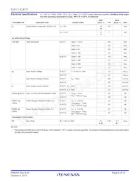EL8172ISZ-T13 Datasheet Page 3