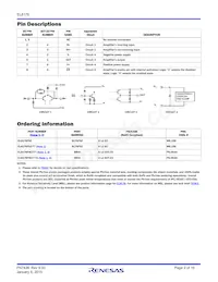 EL8176FIZ-T7 Datasheet Page 2