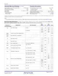 EL8176FIZ-T7 Datasheet Pagina 3