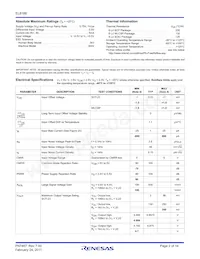 EL8188IW-T7A Datasheet Page 2