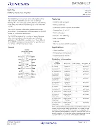 EL8302IU-T13 Datasheet Cover