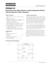 FMS6410CSX Datasheet Cover