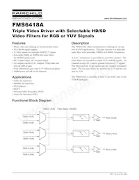 FMS6418AMTC14 Datasheet Cover