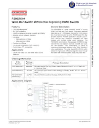 FSHDMI04QSP Datasheet Cover