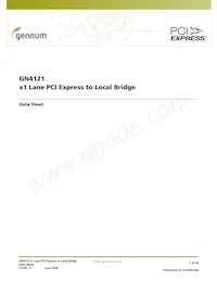GN4121-CBE3 Datasheet Cover