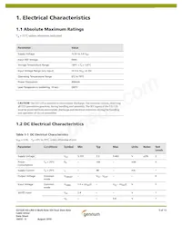 GS1528-CTAE3Z Datasheet Page 3