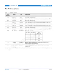 GS1535-CFUE3 Datasheet Page 4