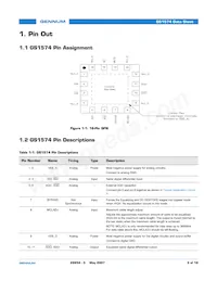 GS1574-CTE3 Datasheet Pagina 3