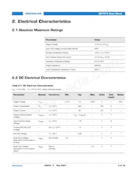 GS1574-CTE3 Datasheet Page 5