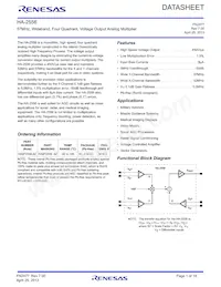 HA1-2556-9 Datasheet Cover