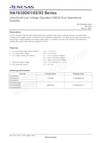 HA1630D03TEL-E Datasheet Page 3