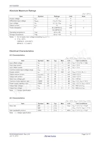 HA1630S08CMEL-E Datasheet Page 3