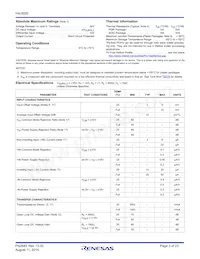 HA3-5020-5Z Datasheet Page 3