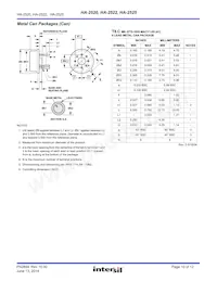 HA7-2525-5 Datasheet Page 10