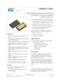HDMI2C1-14HD Datenblatt Cover