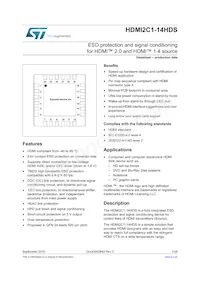HDMI2C1-14HDS Datasheet Cover