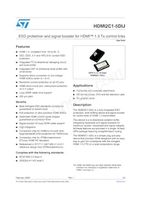 HDMI2C1-5DIJ Datasheet Cover