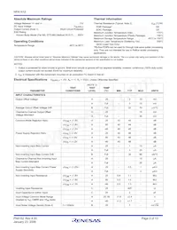 HFA1412IPZ Datasheet Page 2