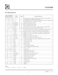 ICS2008BY-10T Datasheet Pagina 3