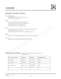 ICS2008BY-10T Datasheet Page 20