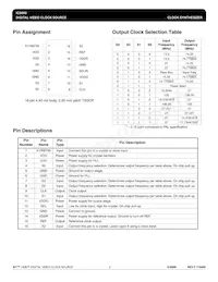 ICS660GIT Datasheet Page 2