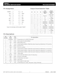 ICS664G-02T Datasheet Page 2