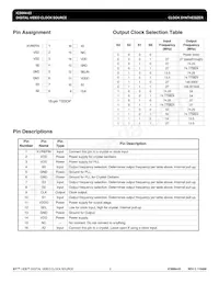 ICS664G-03T Datasheet Page 2