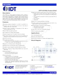 IDTVPP1101PNG Datasheet Copertura