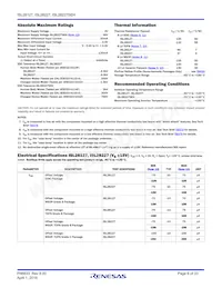 ISL28127FBZ-T7A Datenblatt Seite 6