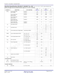 ISL28127FBZ-T7A Datasheet Page 9