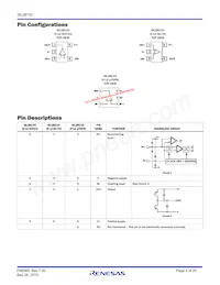 ISL28133FRUZ-T7 Datasheet Page 3