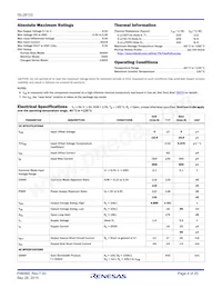 ISL28133FRUZ-T7 Datasheet Page 4
