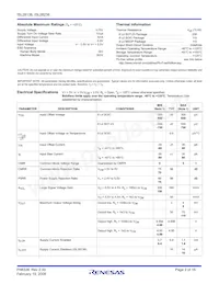 ISL28138FHZ-T7 Datasheet Page 2
