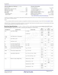 ISL28156FBZ-T7 Datasheet Page 2