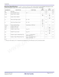 ISL28156FBZ-T7 Datasheet Page 3