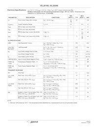ISL28168FHZ-T7 Datasheet Page 3